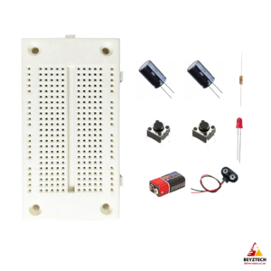 Breadboard ile Seri ve Paralel Kondansatör Devreleri Eğitim Seti: Elektroniği Keşfedin!