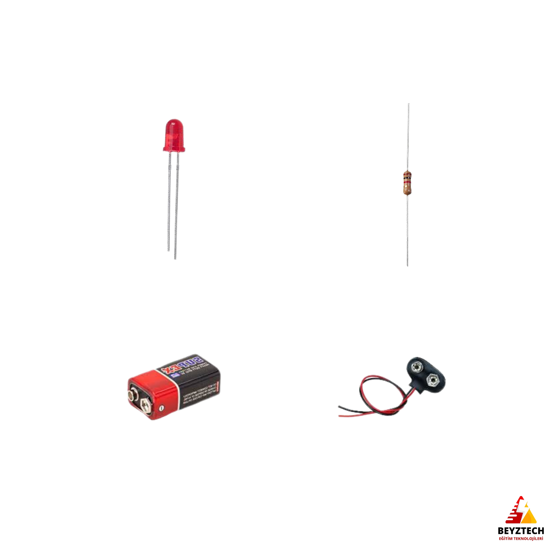 Breadboard ile LED ve Fotorezistör Devre Eğitim Seti: Elektroniği Keşfedin! - Görsel 4