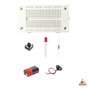 Breadboard ile Push Buton LED Devresi Eğitim Seti: Elektroniği Keşfedin!