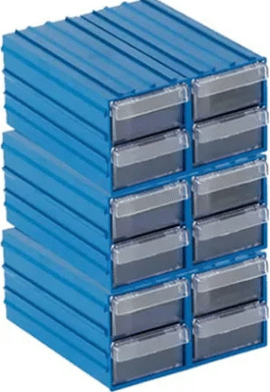 Plastik Çekmeceli Kutu Çekmeceli